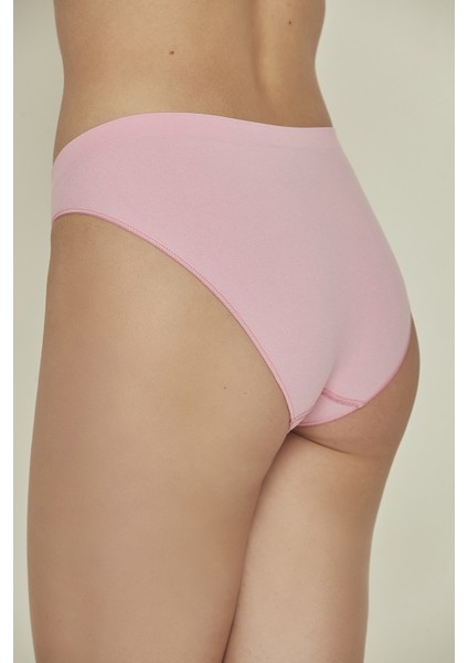 C13001 Dikişsiz Slip Külot Pembe Neon