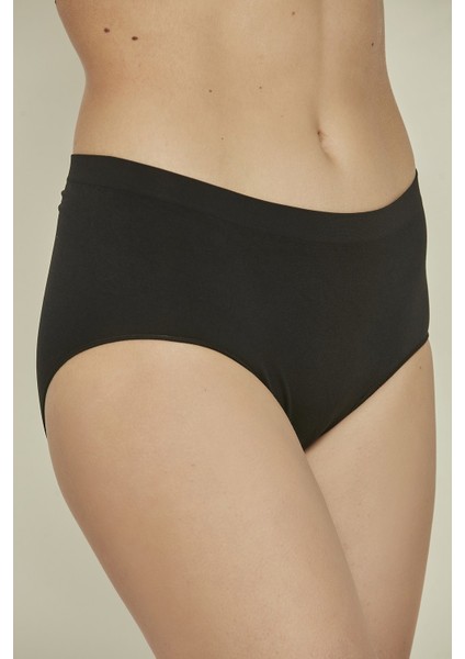 C13002 Dikişsiz Boxer Siyah