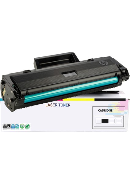 W1106A Uyumlu Chipli Siyah Toner 106A 1000 Sayfa