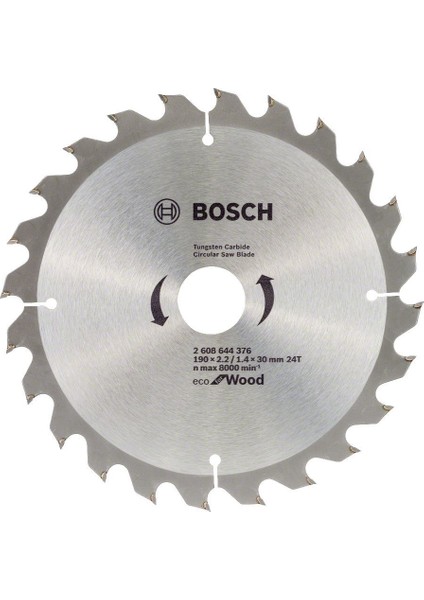 Optiline Eco 190 x 30 mm 24 Diş Testere