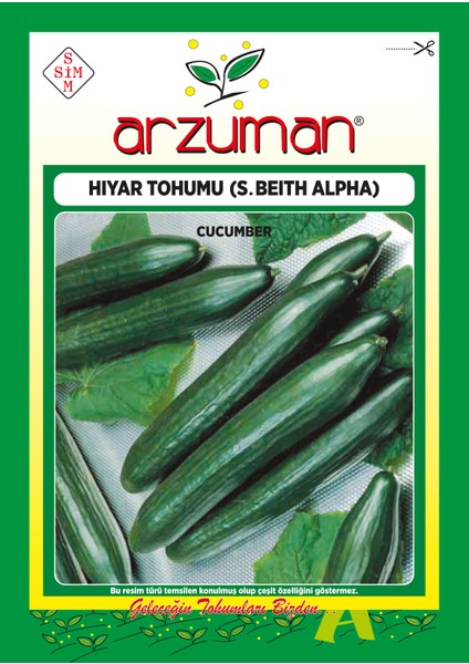 S. Beith Alpha Hıyar Tohumu 10 Gram