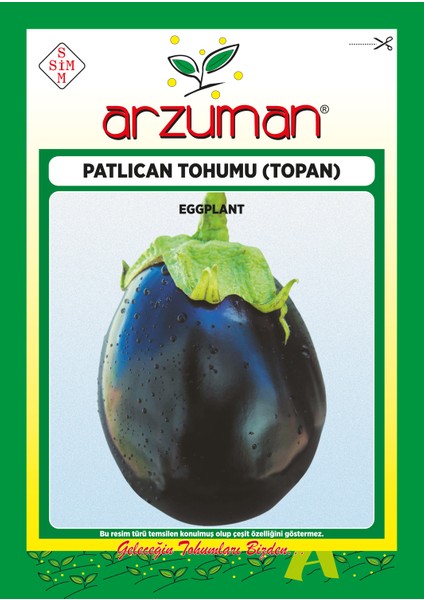 Topan Patlıcan Tohumu 10 Gram