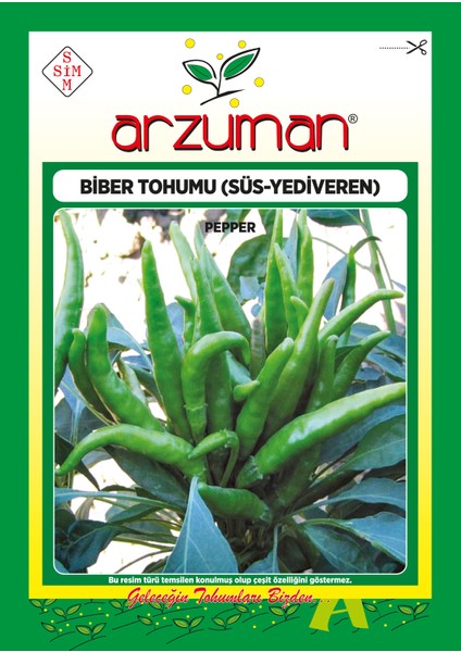 Yediveren Biber Tohumu (Yukarı Bakan) 5 Gram