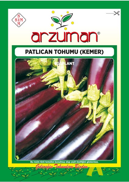 Kemer Patlıcan Tohumu 10 Gram