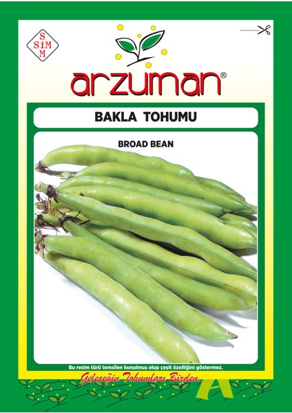 Sakız Bakla Tohumu 50 Gram