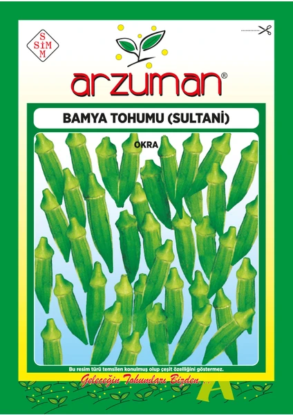 Sultani Bamya Tohumu 25 Gram