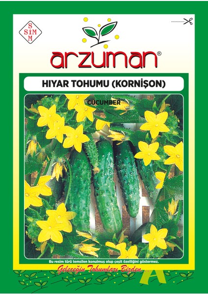 Kornişon Hıyar Tohumu 100 Adet