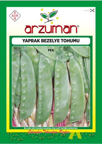 Yaprak Bezelye Tohumu 25 Gram