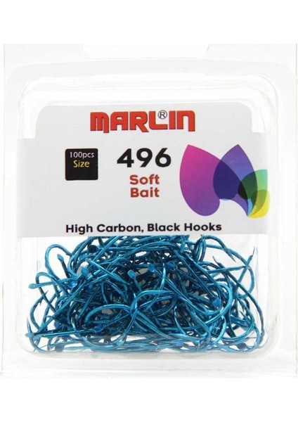496 Soft Bait Mavi Olta Iğnesi fiyatları