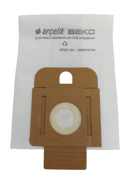 Sarcool Arçelik Beko Elektrikli Süpürge Torbası 10 ADET