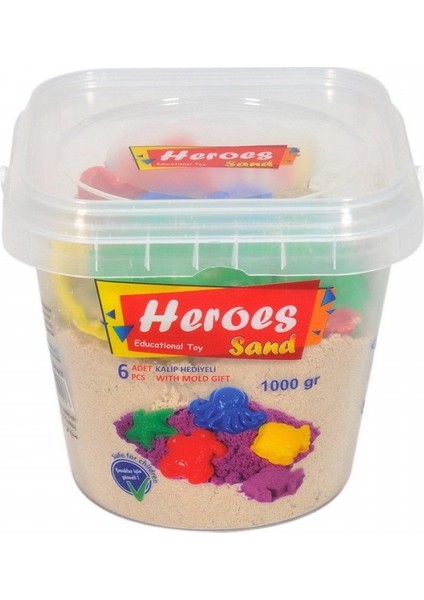 Kovalı Kinetik Kum Kalıplı 1000 gr Naturel fiyatları