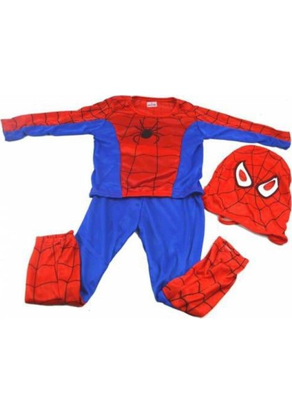 Spiderman Kostüm - Örümcek Adam Çocuk Kostümü - Maskeli Örümcek Adam Kostümü fiyatları