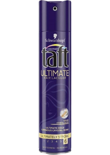 Saç Spreyi 6 Ultimate Haarlack En Güçlü 250 ml