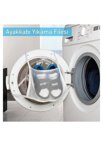 Ayakkabı İç Çamaşırı Yıkama Filesi