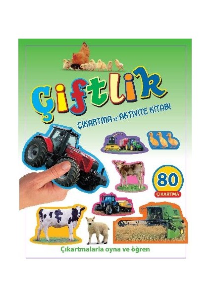 Çiftlik - Çıkartma Aktivite Kitabı - Pıtchall - Gunzıe