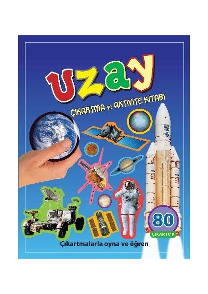 Uzay - Çıkartma Aktivite Kitabı - Pıtchall - Gunzıe