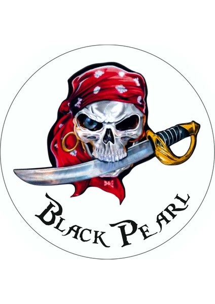 Korsan Kurukafa Sticker - 13086