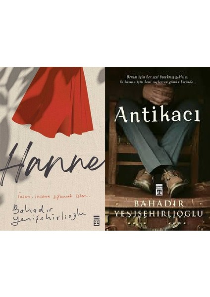 Hanne - Antikacı - Bahadır Yenişehirlioğlu - 2 Kitap Set