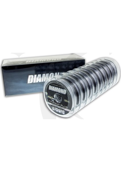 Diamond Tıtanıum Plus Fluorocarbon Coated Misina 100 Metre