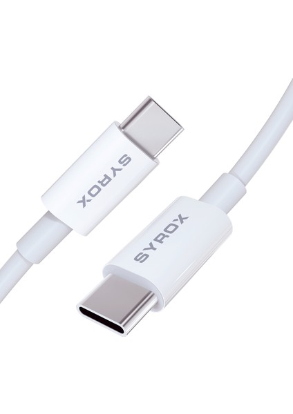C95 Plus 3.0A Type-C To Type-C USB Şarj ve Data Kablosu