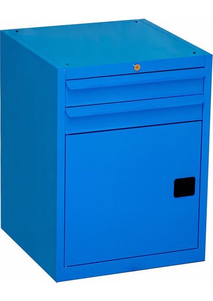 Takım Dolabı-2 çekmeceli-Raflı Dolaplı H:800 mm