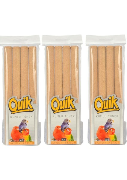 Kumlu Tünek 4'lü (3 Adet)