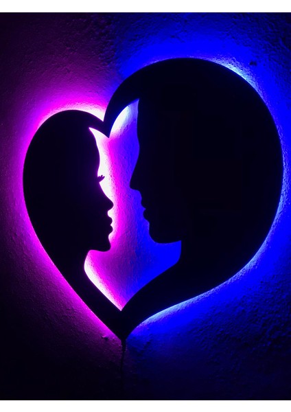 Love Işıklı Tablo modelleri