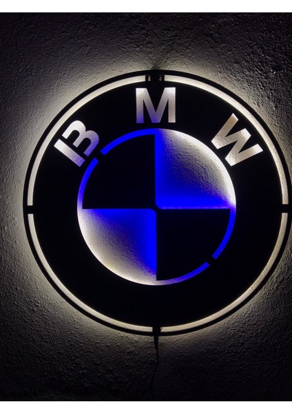 Bmw Logo Işıklı Tablo