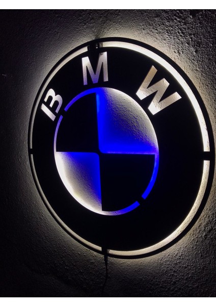 Bmw Logo Işıklı Tablo modelleri