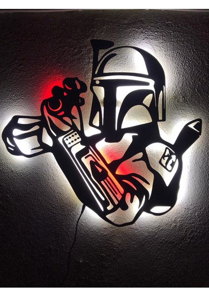 Star Wars Işıklı Tablo