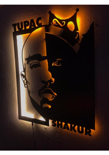 Tupac Shakur Işıklı Tablo