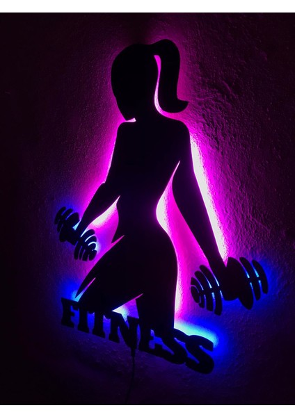 Fitness Işıklı Tablo modelleri