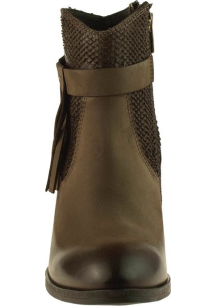 1704306 Vizon Kadın Topuklu Deri Bot fiyatları