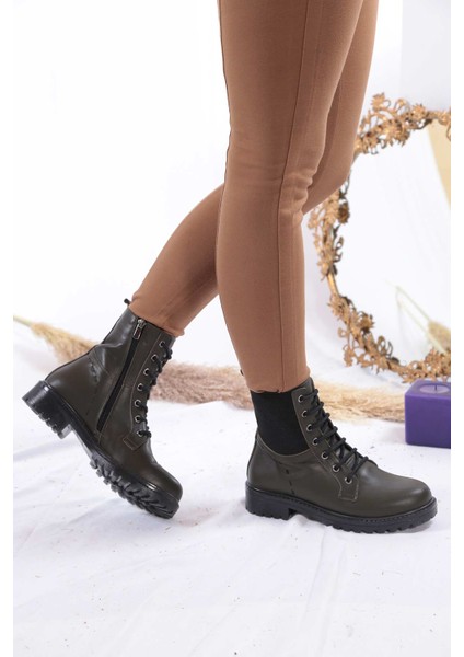 Deri Haki Kadın Postal Bot 202135204