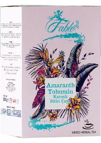 Genx Fable Tea Amaranth Tohumlu Çay 300 gr