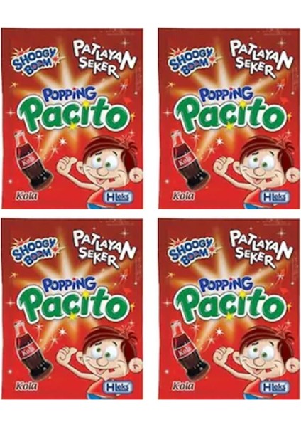 Şeker Papios 40 Lı Kolalı 4 Paket