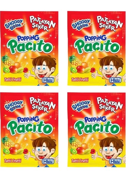 Şeker Papios 40 Lı Tutti Furitti 4 Paket
