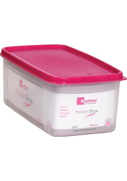 Hava Sızdırmaz Saklama KABI-2,5LT+2X0,65LT-MS-08