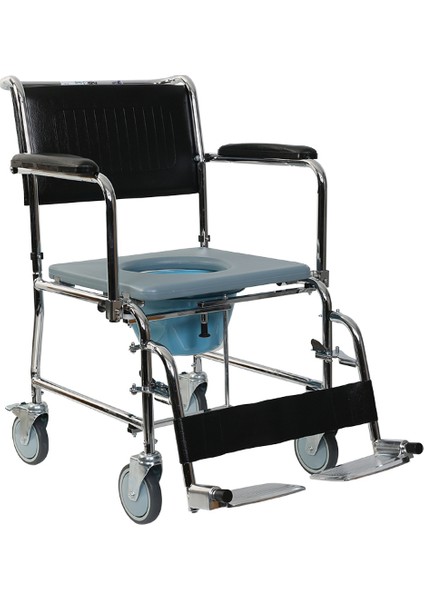 ̇ G-125 Banyo Tuvalet Tekerlekli Sandalye / Commode Wheelchair