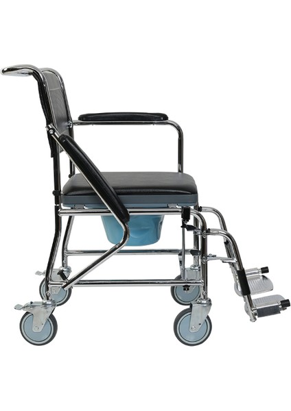 ̇ G-125 Banyo Tuvalet Tekerlekli Sandalye / Commode Wheelchair