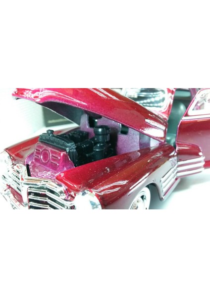 1948 Chevy Aerosedan Fleetline Bordo 1:24 Model Araba modelleri