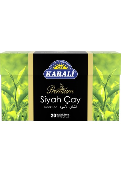 Premium Bardak Poşet Siyah Çay 20'li fiyatları