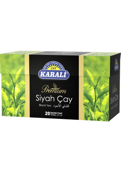 Premium Bardak Poşet Siyah Çay 20'li modelleri