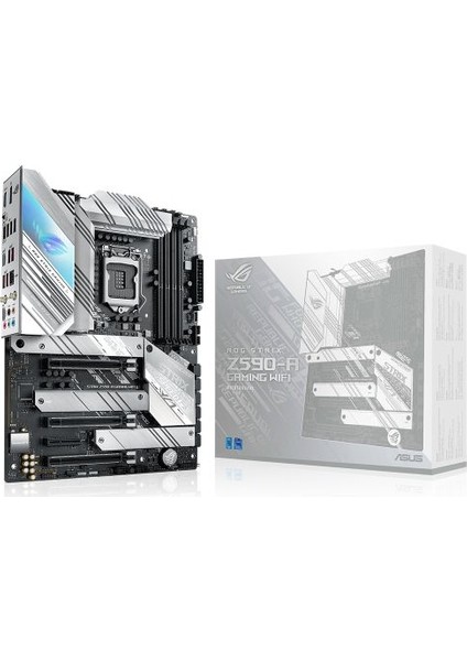 ROG Strix Z590-A Gaming Wifi Intel Z590 DDR4 5333 MHz (OC) Lga1200 AX Wifi + Bt Atx Anakart