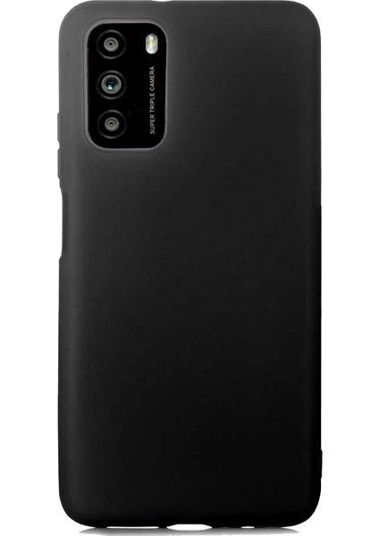 Case 4U Xiaomi Poco M3 Kılıf Klasik Mat Renkli Yumuşak Premier Silikon Siyah