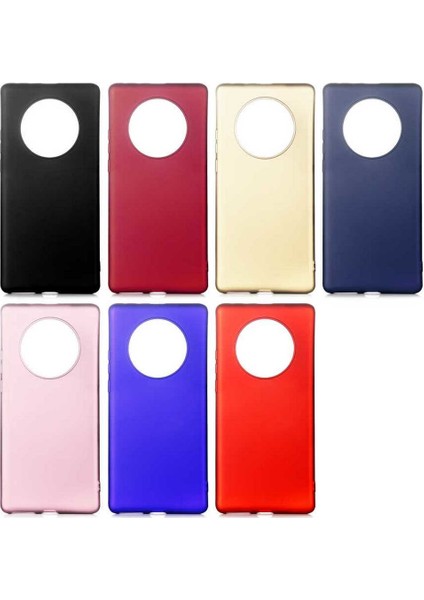 Case 4U Huawei Mate 40 Pro Kılıf Mat Silikon Lüks Arka Kapak Premier Rose Gold*