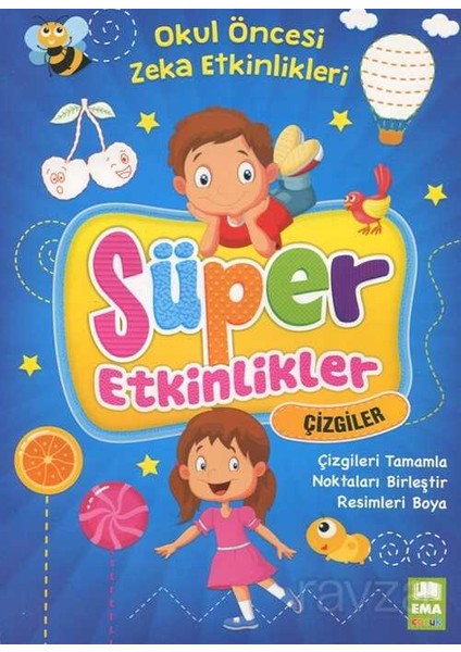 Okul Öncesi Süper Etkinlikler Çizgiler