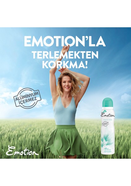 Aqua Kıss Kadın Deodorant 4x150 ml