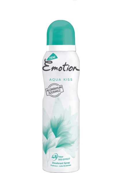 Aqua Kıss Kadın Deodorant 4x150 ml