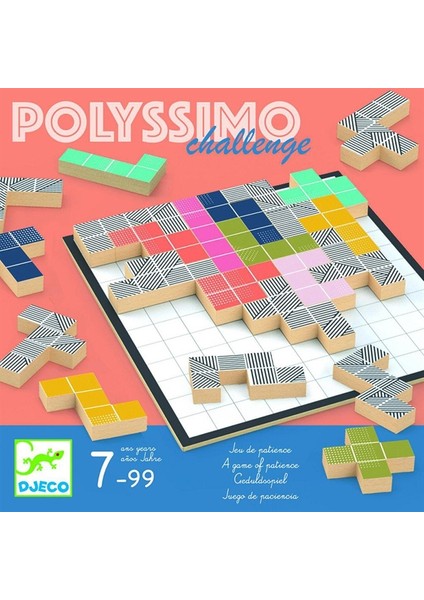 Polyssimo Challenge Stratejik Düşünme Dikkat ve Görsel Algılama Oyunu 7+ Yaş